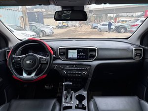 2019 BLANC Marque coréenne Véhicule d'occasion Sportage The Bold Auto Diesel SUV Double sortie d'échappement Clé intelligente LDWS Climatisation automatique Sièges chauffants - Product Image 6
