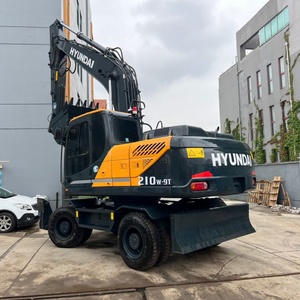 Excavatrice Hyundai 210W-9 d'occasion de haute qualité, 21 tonnes, importée du Japon, avec certification CE, à vendre - Product Image 2