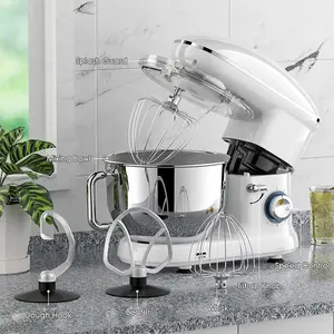 Heim küche Backen Automatisch 4.5L 5.5L Mixer Professional Stand Home Teig Kuchen mischer