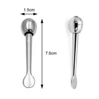Rouleau de massage instantané anti-poches pour les yeux, outil de massage facial en métal favorisant l'absorption de la crème pour les cernes, couleur personnalisée Kinwong
