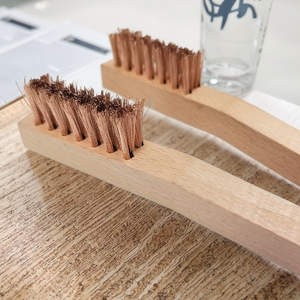 แปรงขัดอุตสาหกรรม TDF ด้ามไม้ ขนแปรงยาว 14.5 มม. สำหรับขัดเงา - Product Image 5