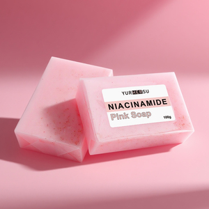 Jabón facial y corporal de niacinamida de etiqueta privada-Exfoliación suave y control de aceite, combate <span class=keywords><strong>la</strong></span> opacidad naturalmente - Product Image 6