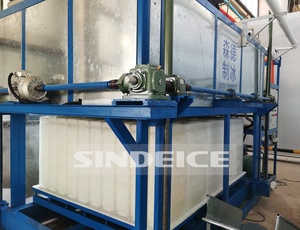 Máquina de Hielo Industrial de 5T de Alta Calidad de Fábrica Sindeice con Motor, Control PLC y Enfriamiento por Aire/Agua - Product Image 3