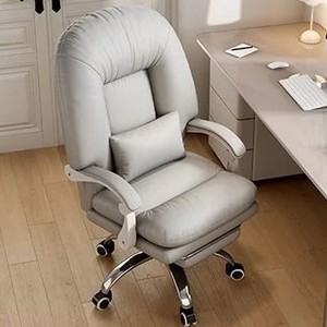 <span class=keywords><strong>Sedia</strong></span> da Ufficio Ergonomica di Alta Qualità, Design Moderno, in Pelle PU, con <span class=keywords><strong>Altezza</strong></span> <span class=keywords><strong>Regolabile</strong></span> e Girevole - Product Image 4