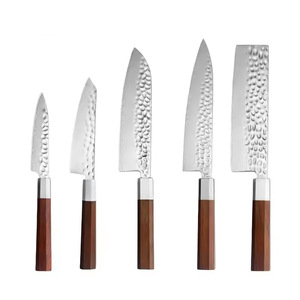 Couteau de chef <span class=keywords><strong>APEX</strong></span> à manche octogonal <span class=keywords><strong>Red</strong></span> Treasure 8 pouces pour gaucher passe au lave-vaisselle coupe de viande en acier inoxydable - Product Image 5