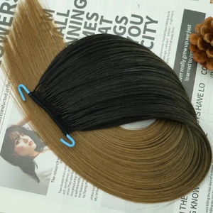 Nuovo Prodotto Senza Danni ai Capelli Originali, Una Filo di Cotone Due I-Tip, Extension di Capelli Vergini Coreani Twins a Doppio Spessore - Product Image 1