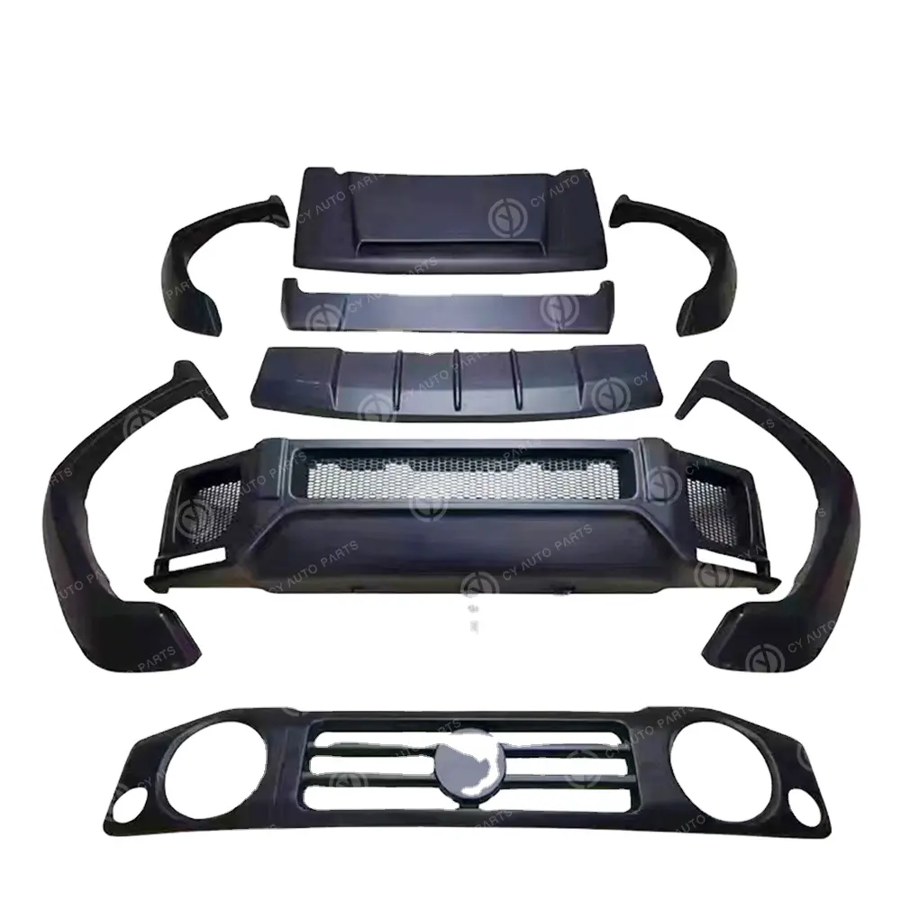 LB Wide Body Style FRP Car Front Bumper Surrounded Body Kit Radiator Grille For Suzuki Jimny Liberty Walk