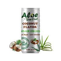 Boisson à l'aloe Vera 330ml en conserve, saveurs personnalisables