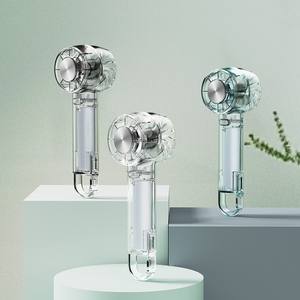 Groothandel Fabriek Custom Logo <span class=keywords><strong>2</strong></span> Modellen (Koeling/Normaal) Kristalheldere Pc Koude Draagbare Ventilator Met Optionele Koelfunctie - Product Image 1