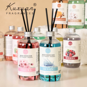 Juego de difusor de caña de regalo especial de Aroma sin fuego de 300ml con botella de vidrio decoración del hogar el aire es fresco y desodorizado - Product Image 5