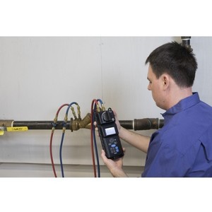 เครื่องวัดการไหลแบบดิจิตอล HM685 2 นิ้ว ความแม่นยำ 0.5% สำหรับการทดสอบแรงดันน้ำหมุนเวียน - Product Image 2