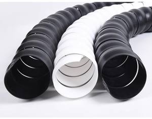Manguera de goma de alta presión, tubo de <span class=keywords><strong>aceite</strong></span> hidráulico, tubo de aire acondicionado, manga suave ignífuga, manga protectora en espiral - Product Image 4