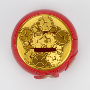Lucky Money Bag Piggy Bank Red Gold Coin Jar Birthday Spring Festival Decoration Ornament Small Size Plastic - Product Image 5