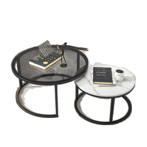 Tavolino da Caffè Moderno e Semplice con Piano <span class=keywords><strong>in</strong></span> <span class=keywords><strong>Vetro</strong></span> Temperato e Struttura <span class=keywords><strong>in</strong></span> Legno e Ferro, Ideale <span class=keywords><strong>per</strong></span> Soggiorni di Piccoli Appartamenti - Product Image 5