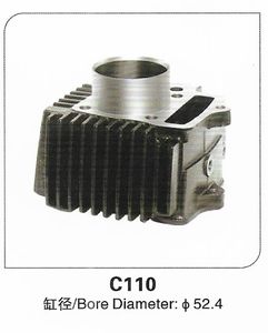 Bloc-cylindres moteur C110, cylindre central, neuf, en fonte, pour réparation/remplacement - Product Image 2