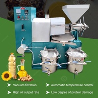 Presse à huile alimentaire commerciale pour l'extraction d'huile d'olive, de soja, d'argan, de tournesol de Tanzanie