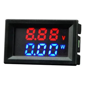 Medidor de tensão e corrente DC 4-30V, módulo digital com display de tensão e corrente 10A 50A 100A, adequado para carros