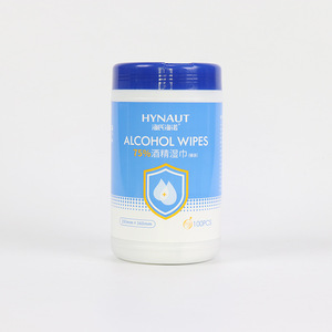 Toallitas desinfectantes con alcohol envasado Hainuo Huinuode de Haier, 75% de contenido de alcohol, para uso familiar, tipo extraíble, para desinfección de manos y - Product Image 3