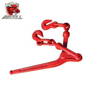 Ambull Tendeur de chaîne forgé Type de levier Liant de charge Fixation à cliquet Finition galvanisée G70/G80 Exporté en Russie Sac emballé - Product Image 4