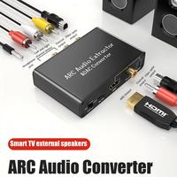 TUTI Extracteur audio et convertisseur DAC ARC en gros, avec entrée coaxiale SPDIF, canal de retour audio DAC et convertisseur audio DAC