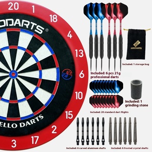 18-inch cạnh tranh Phi Tiêu Board Set với mục tiêu <span class=keywords><strong>sisal</strong></span> Chất liệu nhà máy vận chuyển trên cho Amazon - Product Image 6