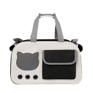 Yeni tasarım katlanır nefes köpek seyahat ürünleri Oxford kedi evcil hayvan taşıyıcı köpek kedi taşıyıcı çanta - Product Image 5