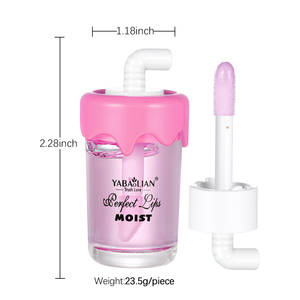 Hương thơm trái cây mới dưỡng ẩm môi dầu chăm sóc bóng sâu nuôi dưỡng và sửa chữa ngăn ngừa môi nứt nẻ và làm sáng Logo môi - Product Image 5