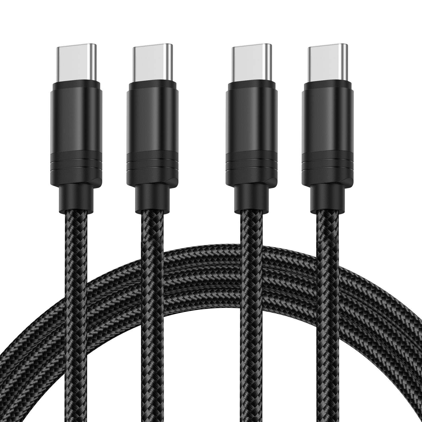 Black 1m/3.3ft C to C