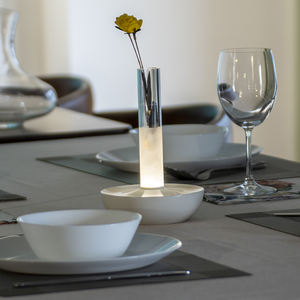 New Design Retro Floral LED Lamp-Vintage Art <b>Decor</b> <b>Light</b> Rechargeable IP54 Rated Remote Control Indoor/Outdoor Use - Product Image 2