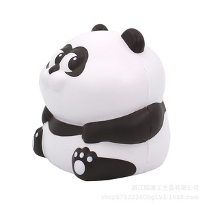 Panda Shape PU Foam Slow Rebound <b>Squishy</b> Toy For Kids Age 2 4 Years Unisex Fidget Toy - Product Image 2