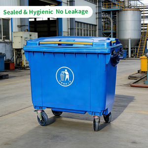 Contenedor de Basura de 660 Litros de Material HDPE de Marca de Fábrica con 4 Ruedas para Basura/Residuos/Contenedores con Ruedas - Product Image 6