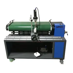 LOYICN Guide Tracking Welding Machine for Installation PVC PU Guides Strip Ropes on 3000 mm Conveyor Belt