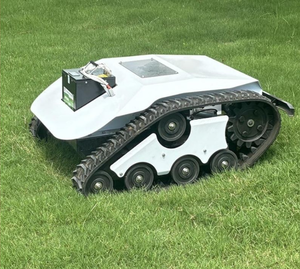 <b>Small</b> Lithium Battery Remote-controlled Four-<b>wheel</b> Drive Lawn Mower High-Power All-Terrain Grass Shredder Lithium- - Product Image 4