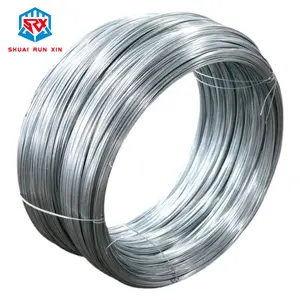 Factory Supply High Tensile Hot Dipped Galvanised Steel Wire 0.2mm High Carbon Rod with 5mm Diameter for Binding