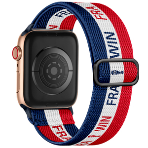 Bracelet Solo Loop en nylon respirant de luxe pour Apple <span class=keywords><strong>Watch</strong></span> 38mm 40mm 41mm 42mm 44mm 45mm - Product Image 4