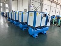 Compresseur d'air à vis tout-en-un de haute qualité 15 kW à vitesse fixe pour usage industriel