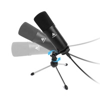 Microphone à condensateur usb, réduction du bruit cardioïde, 1 pièce, briquet à condensateur
