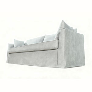 <span class=keywords><strong>Canapé</strong></span> nordique moderne et minimaliste en tissu trois, <span class=keywords><strong>canapé</strong></span> décontracté en coton et lin de salon, <span class=keywords><strong>canapé</strong></span> amovible lavable en tissu - Product Image 4