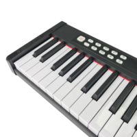 Good Quality Costour Portable Digital 88 Key Piano Keyboard with Rechargeable Battery and MIDI Over USB