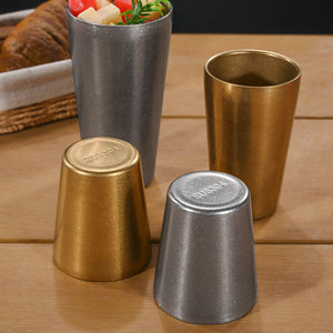 304 coreane in acciaio inox doppio isolamento tazza sottovuoto ristorante tazza per bevande fredde succo di <span class=keywords><strong>latte</strong></span> caffè - Product Image 3