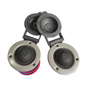 ISURE MARINE 2 PCS Marine Anchor Windlass Winch Foot Interruptor compacto Arriba y abajo Anchor Winch Switch Universal 1 Arriba y abajo - Product Image 4