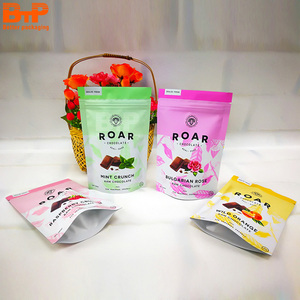 Sacchetto <span class=keywords><strong>Doypack</strong></span> Personalizzato in PET per Alimenti con Chiusura a Zip Superiore, Busta in Alluminio Mylar per Caramelle, Cioccolato e Snack - Product Image 5