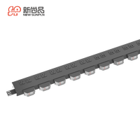 Boîtier en alliage d'aluminium PDU Rackmount Power Distribution Unit Managed Intelligent Rack Pdu 6 8 10 20 24 Port Power Strip