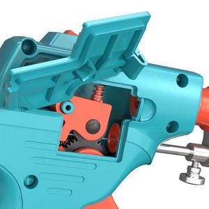 Pistolet à <span class=keywords><strong>souder</strong></span> portable 60W avec alimentation manuelle, <span class=keywords><strong>fer</strong></span> à <span class=keywords><strong>souder</strong></span> automatique à l'étain pour réparation électronique, PCB, bricolage, 110-240V - Product Image 5