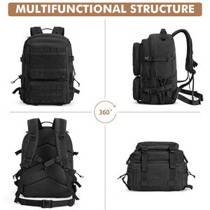 Sac à dos tactique 45L pour hommes, grand sac à dos Molle, sac d'assaut 3 jours, sac de survie, sac à dos de randonnée - Product Image 6