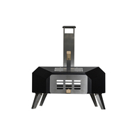 Hyxion four à Pizza en acier inoxydable indépendant R & D 12 pouces noir mini table degrés four à Pizza à gaz