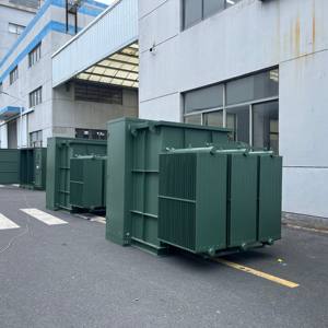 Trasformatore Trifase da 750 kVA 1250 kVA da 12470V a 480/277V ad Alte Prestazioni, Montato su Piattaforma, per <span class=keywords><strong>Infrastrutture</strong></span> <span class=keywords><strong>Verdi</strong></span> - Prezzo di Fabbrica - Product Image 3
