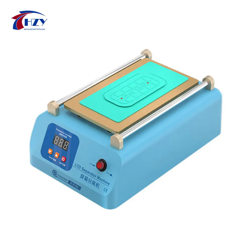 SUNSHINE SS-918L Screen Separator Machine Adjusted from 50 to 130 LCD Screen Under 8 inches Separating For Phone Repair Tool