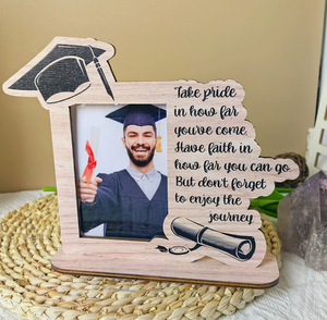 DAMAI Cross-border <b>Graduation</b> Photo <b>Frames</b> Wooden <b>Graduation</b> Season Photo <b>Frame</b> Ornaments Vertical Portrait <b>Frames</b> - Product Image 4
