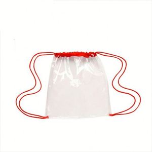 Bolsa Deportiva Transparente con Cordón de Poliéster de Nuevo Diseño/Bolsa con Cordón Transparente - Product Image 4